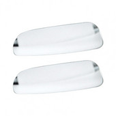 1 pereche de oglinzi pentru unghiul mort, cu unghi larg, aplicație largă, solidă, rotită la 360°, oglindă retrovizoare convexă din sticlă, accesorii pentru exteriorul mașinii