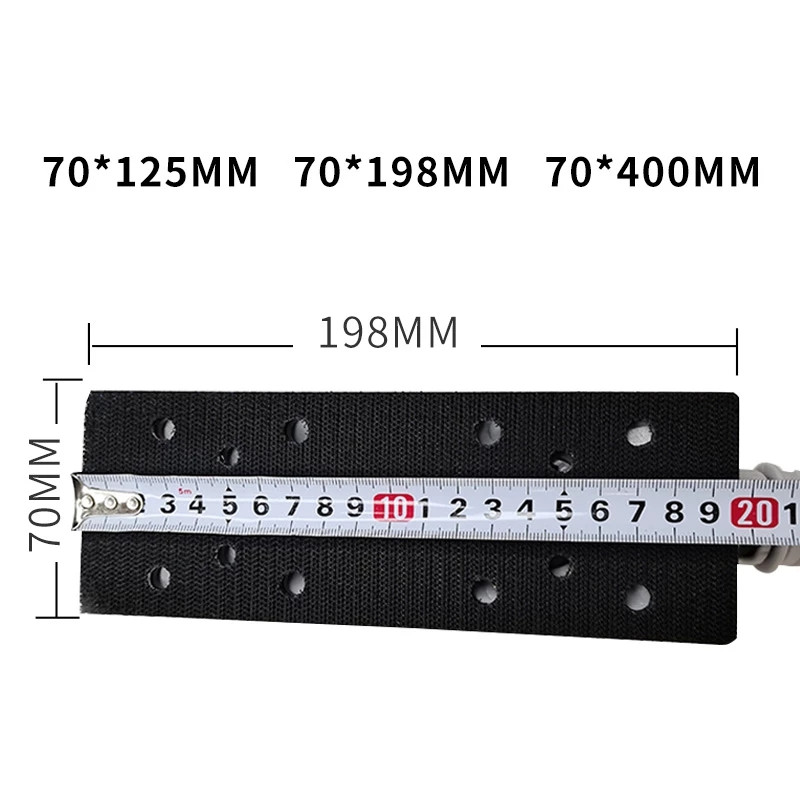 Bloc de șlefuit Suport pentru șmirghel de extracție a prafului 70*400mm Pad de șlefuit fără praf pentru abraziv