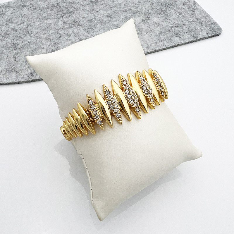 Set de bijuterii din aur din Dubai italian, colier, cercei, brăţară, inel, pentru femei, 2023, nuntă, mireasă, seturi de bijuterii cu cutie elegantă