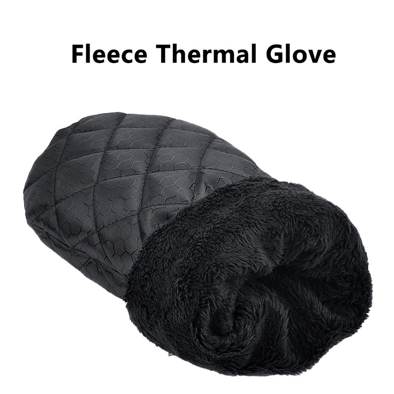 Negru/Albastru Mașină Lopată pentru zăpadă Racletă pentru gheață Parbriz Iarnă caldă Lopată pentru zăpadă Mănușă pentru mașină Instrument de curățare pentru îndepărtarea zăpezii de iarnă