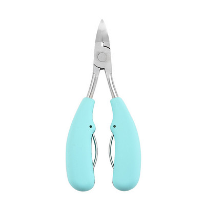 1 buc Beauty Sharp Curbat Paronychia Remover Foarfece pentru unghii Manichiură Degete de la picioare Clește pentru piele moartă pentru tunderea unghiilor