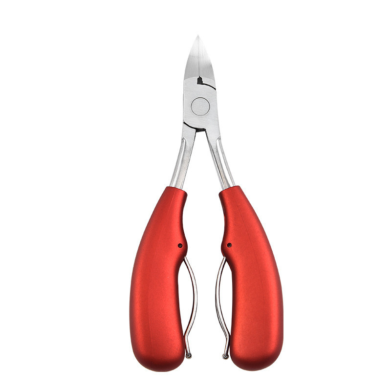 1 buc Beauty Sharp Curbat Paronychia Remover Foarfece pentru unghii Manichiură Degete de la picioare Clește pentru piele moartă pentru tunderea unghiilor