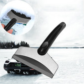 Racletă de gheață auto multifuncțională din oțel inoxidabil Instrument de zăpadă pentru fereastră de iarnă Parbriz de iarnă Lopată de zăpadă Accesorii de iarnă pentru mașină