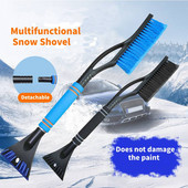 Universal Vehicul Mașină Raclă de gheață Mai multe parbriz Fereastră Deszăpezire Mătură Perie de zăpadă Racletă de gheață detașabilă pentru mașini SUV