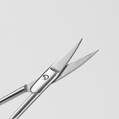 Vârf curbat din oțel inoxidabil Lamă subțire pentru cuticule Foarfece pentru unghii Trimmer Instrumente de manichiură pentru îndepărtarea pielii moarte