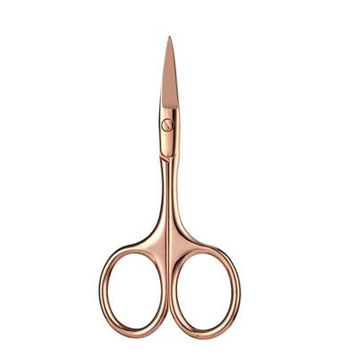 Vârf curbat din oțel inoxidabil Lamă subțire pentru cuticule Foarfece pentru unghii Trimmer Instrumente de manichiură pentru îndepărtarea pielii moarte