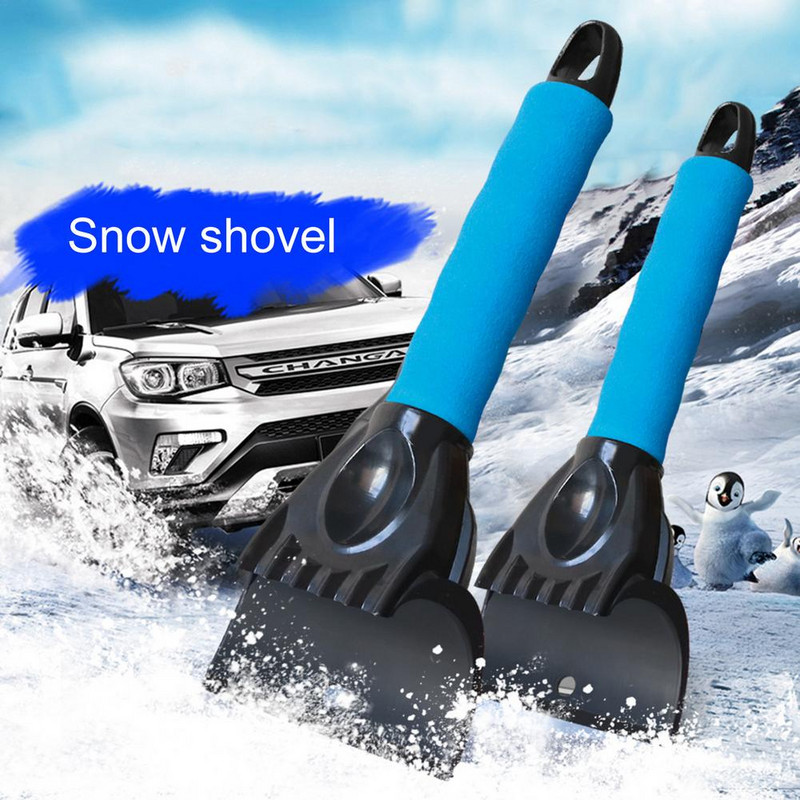 Jégkaparó autók szélvédőjéhez hókaparó Frost Snow jég eltávolítása Windowshoz Jéghó fagyeltávolító törlőeszközök autós SUV-hoz