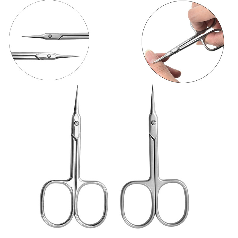 Škare za zanoktice Škare za zanoktice Trimer Odstranjivač mrtve kože Nehrđajući čelik Profesionalni alati za uređenje noktiju Rezač zanoktica