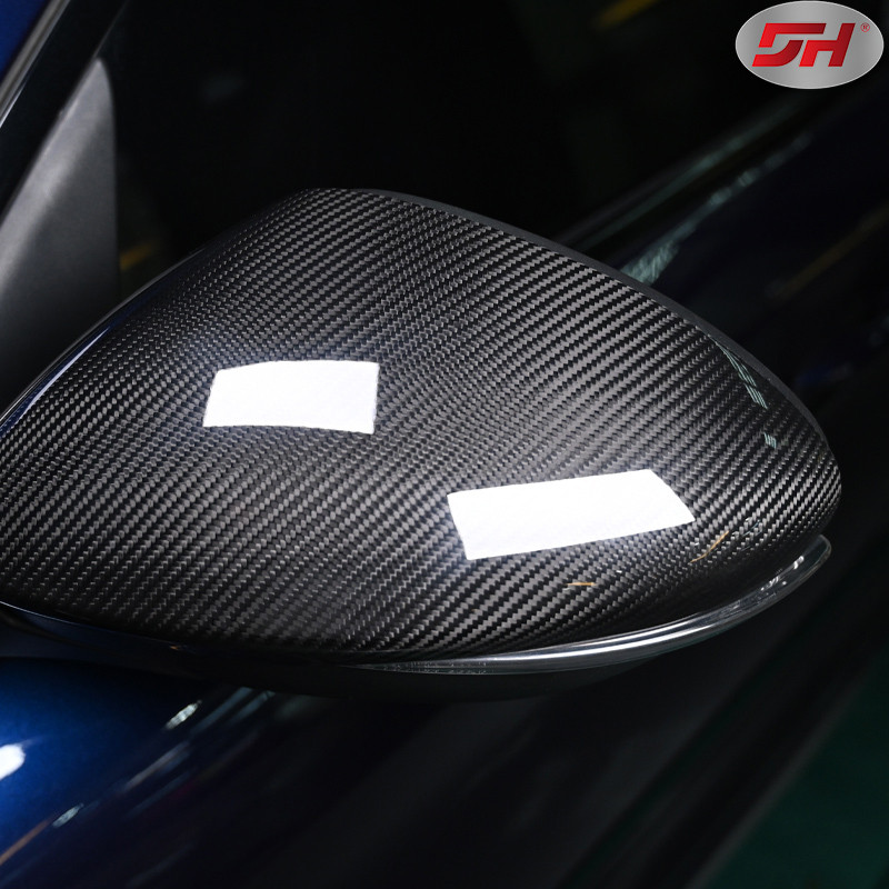 Pentru Alfa Romeo, Stelvio, Giulia, carcasa oglinzilor din carbon