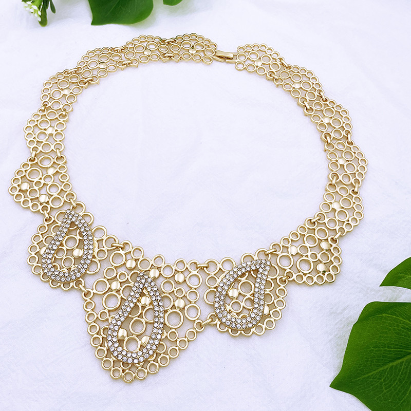 Dubai Inimă Fluture Zircon Seturi de bijuterii Colier Cercei Inel Brățară Pentru Nunta Mireasă Femei Mărgele Set de bijuterii placate cu aur