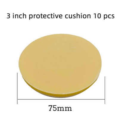 Japoneză KOVAX Hârtie mată moale Vopsea pentru mașină Lustruirea suprafeței Disc de șlefuit rotund de 3 inci Diametru 75 mm