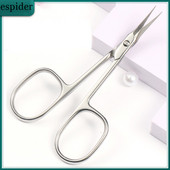 Aparat de tăiat unghii Instrumente de manichiură Instrumente de salon pentru îndepărtarea pielii moarte a unghiilor Foarfece profesionale din oțel inoxidabil cu vârf curbat rusesc