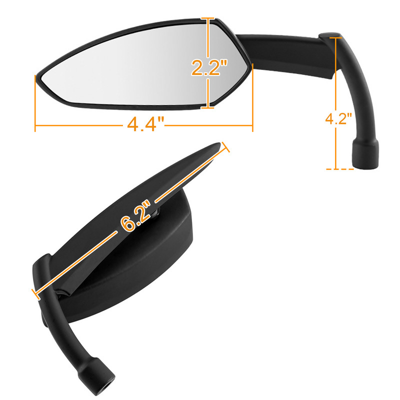 Για Harley Davison XL883 XL1200 Fat boy Softail Dyna Road King Street Glide Πλαϊνοί καθρέφτες Αξεσουάρ μοτοσικλέτας Καθρέφτες οπισθοπορείας