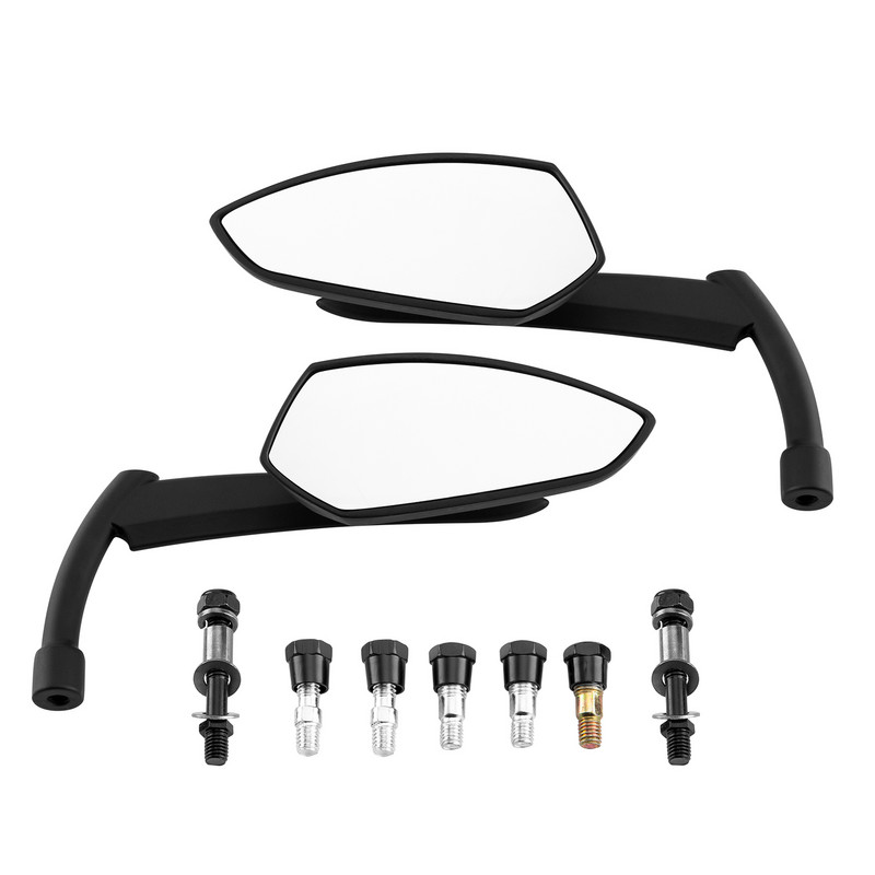 Για Harley Davison XL883 XL1200 Fat boy Softail Dyna Road King Street Glide Πλαϊνοί καθρέφτες Αξεσουάρ μοτοσικλέτας Καθρέφτες οπισθοπορείας