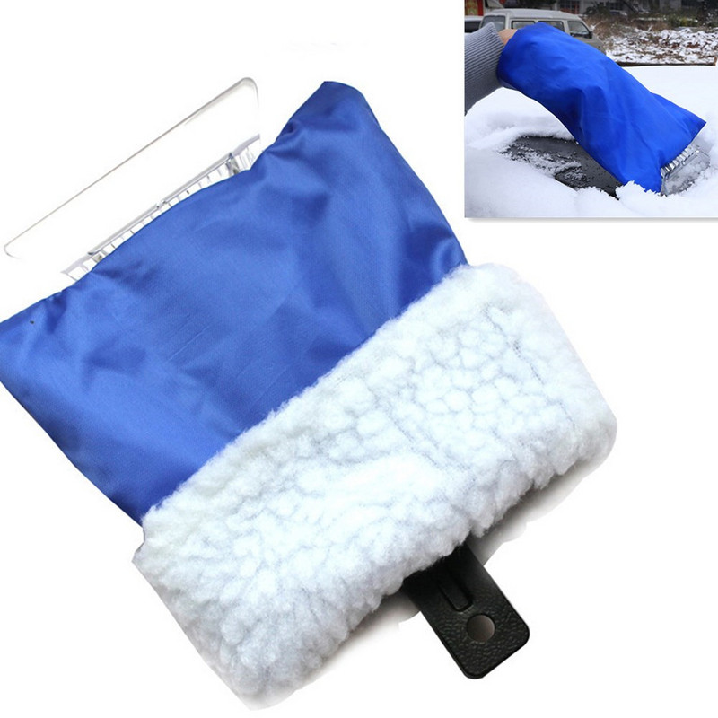 Car-Styling Curăţarea maşinii Lopată pentru zăpadă Racletă pentru zăpadă pentru maşină Mănuşa de îndepărtare Instrument de curăţare portabil Racletă de gheaţă pentru fereastră automată utilă