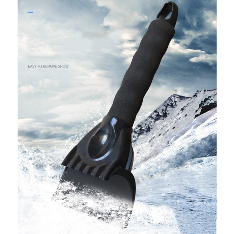 Racletă de gheață pentru mașină Spărgător de gheață de parbriz Perie de sticlă de curățare rapidă Instrument de îndepărtare a zăpezii Geam automat Perie de zăpadă de iarnă Lopată