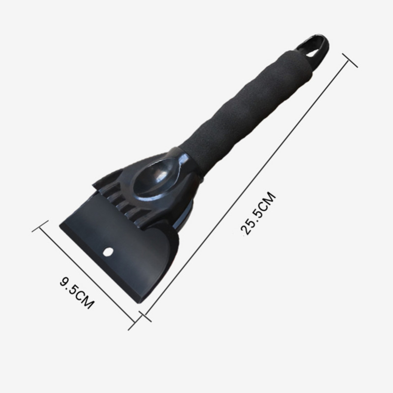Racletă de gheață pentru mașină Spărgător de gheață de parbriz Perie de sticlă de curățare rapidă Instrument de îndepărtare a zăpezii Geam automat Perie de zăpadă de iarnă Lopată