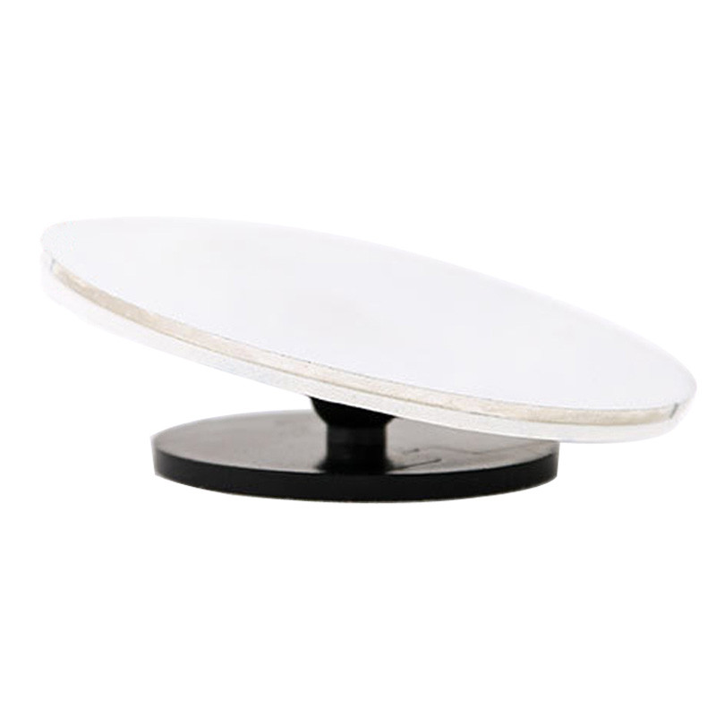 Oglindă pentru unghi orb fără cadru pentru mașină, cu unghi larg, oglindă convexă rotundă mică, laterală, rotundă, oglindă de parcare retrovizoare