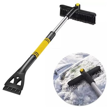 Αυτοκίνητο Snow Scrapper Auto Windshield Windshield Snow Cleaning Scraping Scraping Snow Cleaning Winter Ice Scraper Snow Removal Brush 2 in 1