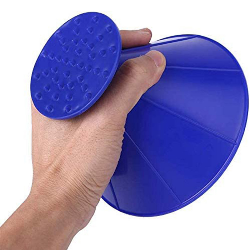 Racletă magică de gheață pentru mașină cu spărgătoare de gheață pentru parbriz de iarnă, pâlnie de ulei pentru îndepărtarea zăpezii, instrument con de dezghețare