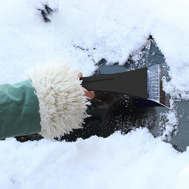 Mașină auto plastic parbriz fereastră zăpadă gheață îndepărtarea înghețului răzuitoare instrument de curățare accesorii auto