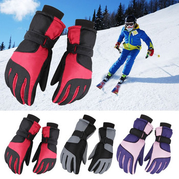 Winter New Snow Warm Gloves for Women Men Snowboard Ski Αντιανεμικά αδιάβροχα γάντια Adult Thicken Keep Warm Gloves