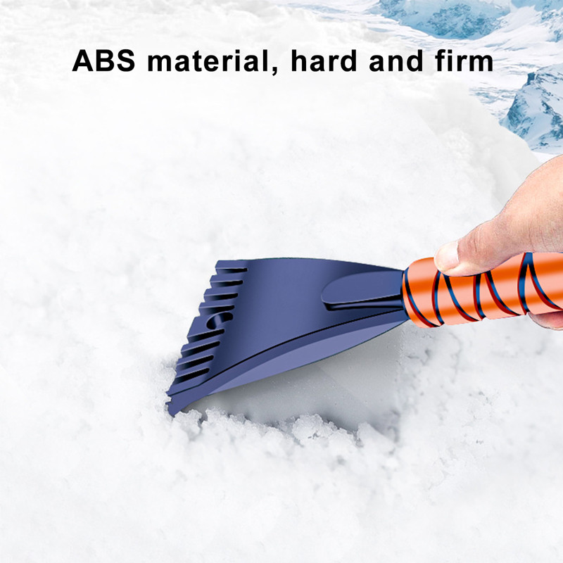 Accesorii auto Perie de zăpadă de 27 inch și racletă de gheață detașabilă cu mâner ergonomic din spumă pentru mașini Camioane SUV
