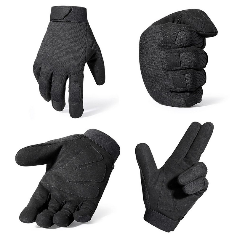 Mănuși cu degete întregi extinse, antiderapante, cu ecran tactil, pentru ciclism montan, în aer liber, cu ecran tactil, mănuși pentru motocicletă