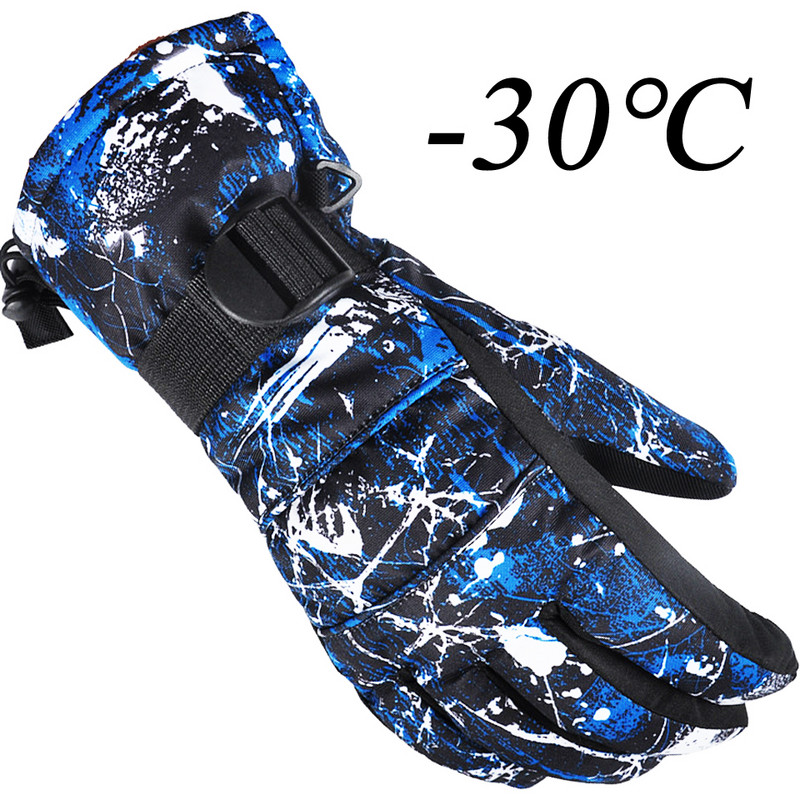 Bărbați, femei, copii, mănuși de schi, iarnă, zăpadă, îngroșată, caldă, ultraușoară, impermeabilă, pentru snowboard, motocicletă, motocicletă, călărie, camping