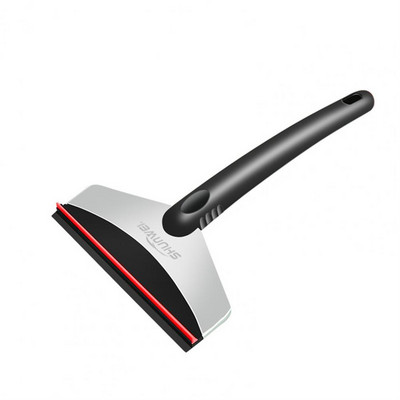 Lopată pentru zăpadă pentru mașină de înaltă calitate Racletă pentru parbriz cu mâner lung, care economisește forța de muncă, cu margine moale, lopată pentru îndepărtarea zăpezii pentru geamuri