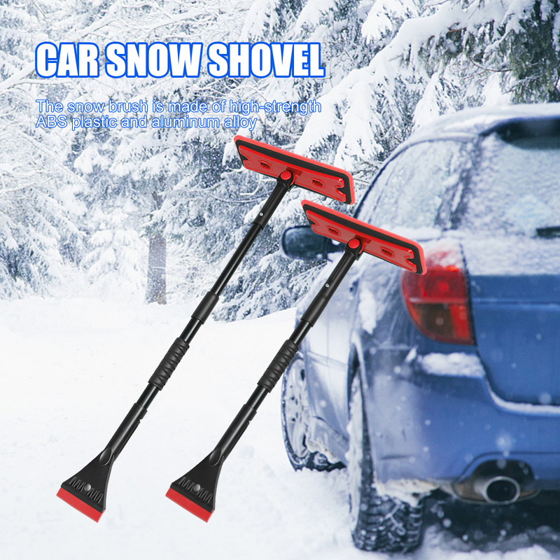 Racletă de gheață pentru mașină Îndepărtarea zăpezii Lopătă Parbriz Dezghețare a sticlei Instrument pentru automobile Instrument de întreținere a mașinii de iarnă