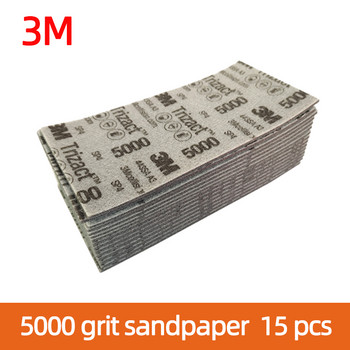 3M 30289 Pyramid Abrasive Square Sponge Sandpaper 70mm 140MM Hookit P3000 P5000grit Foam Disk Sandpaper for Car Grinding