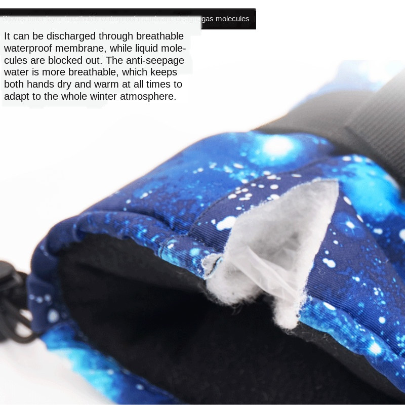 Bărbați, femei, copii, iarnă, zăpadă, mănuși de schi, mănuși groase, impermeabile, cu ecran tactil, pentru schi, lână caldă, pentru motocicletă, pentru ciclism, încălzite.