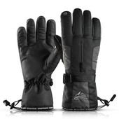 Vízálló síkesztyűk érintőképernyős funkcióval Snowboard Thermal kesztyűk Meleg túrázás hegymászó hókesztyű férfiaknak Női