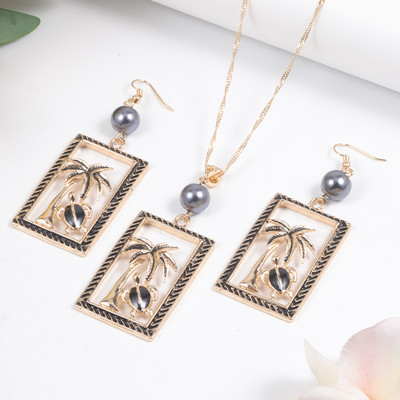 SophiaXuan Set de bijuterii vintage Noutăți de modă 2022 Tendință Seturi elegante pentru femei Cercei Colier pentru femei Cadou de domnișoară de onoare