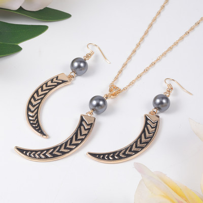 SophiaXuan Set de bijuterii vintage Noutăți de modă 2022 Tendință Seturi elegante pentru femei Cercei Colier pentru femei Cadou de domnișoară de onoare