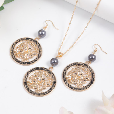 SophiaXuan Set de bijuterii vintage Noutăți de modă 2022 Tendință Seturi elegante pentru femei Cercei Colier pentru femei Cadou de domnișoară de onoare