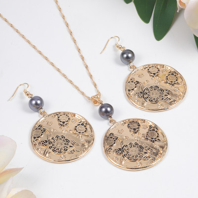 SophiaXuan Set de bijuterii vintage Noutăți de modă 2022 Tendință Seturi elegante pentru femei Cercei Colier pentru femei Cadou de domnișoară de onoare