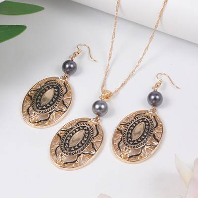 SophiaXuan Set de bijuterii vintage Noutăți de modă 2022 Tendință Seturi elegante pentru femei Cercei Colier pentru femei Cadou de domnișoară de onoare