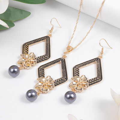 SophiaXuan Set de bijuterii vintage Noutăți de modă 2022 Tendință Seturi elegante pentru femei Cercei Colier pentru femei Cadou de domnișoară de onoare