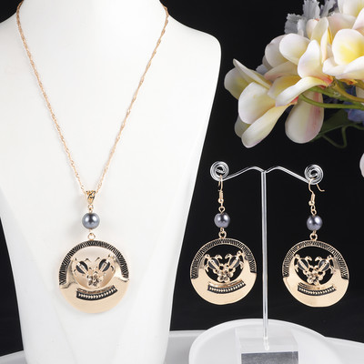 SophiaXuan Set de bijuterii vintage Noutăți de modă 2022 Tendință Seturi elegante pentru femei Cercei Colier pentru femei Cadou de domnișoară de onoare