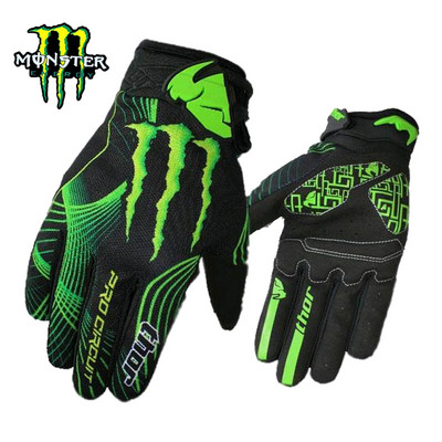 Monster Energy Gloves Jauns Apvidus Motocikls Braukšanas Velosipēds Kalnu velosipēdu Cimdi Fitness Unisex ziemas daudzkrāsains šosejas velosipēds