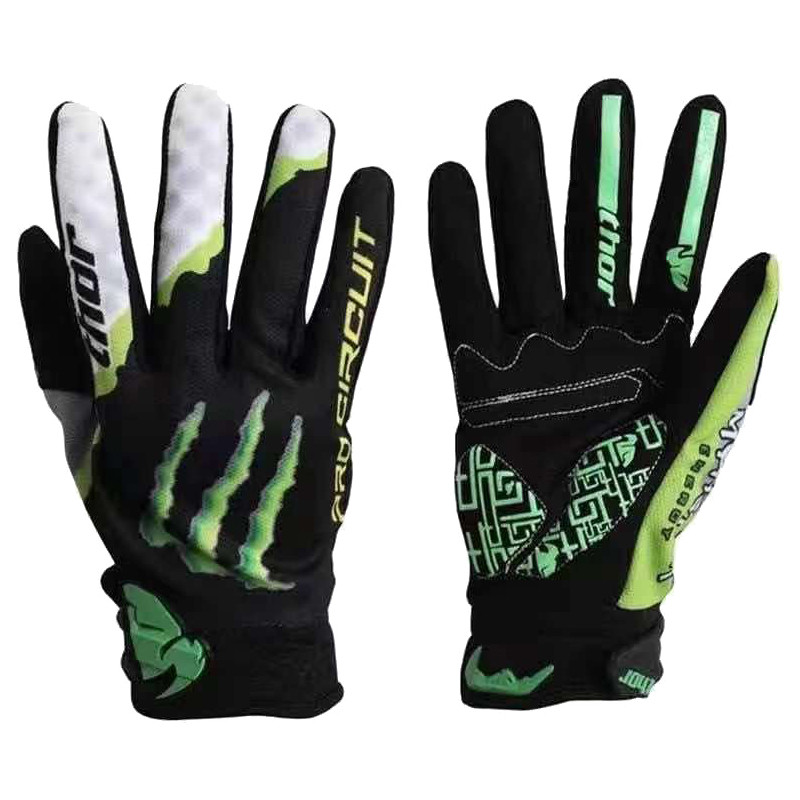 Monster Energy Gloves Naujas visureigio motociklo važiavimas kalnų dviračiu pirštinės Fitness Unisex žiemos daugiaspalvis plento dviratis
