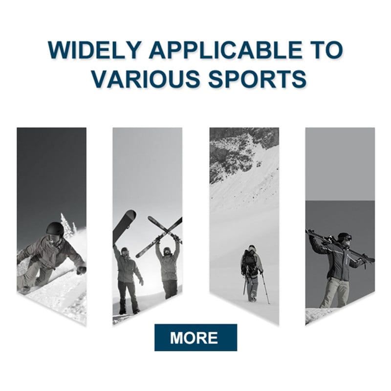 Téli snowboard síkesztyűk Unisex PU bőr csúszásmentes érintőképernyős vízálló motorkerékpáros polár meleg hókesztyűk