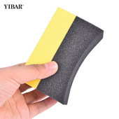 1PC Burete de curățare cu ceară PE pentru curățarea interioară a mașinii Instrument multifuncțional de curățare pentru epilare cu ceară, ștergerea colțurilor, ceară reziduală, perie de burete PE