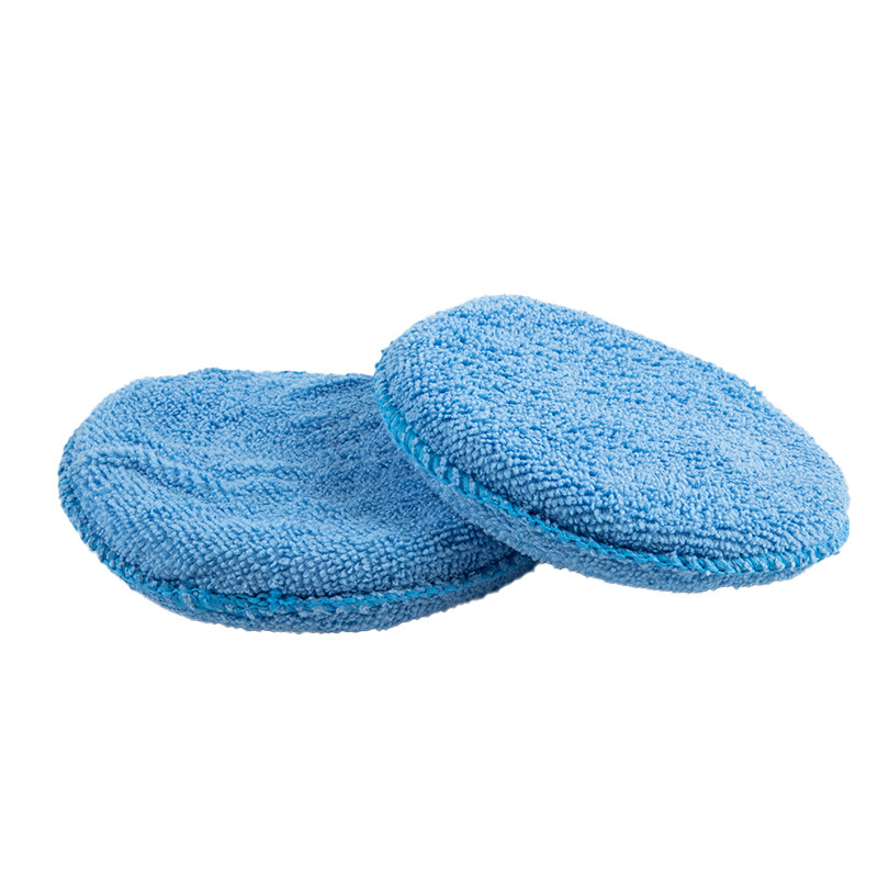 Burete din microfibră pentru curățarea mașinii tampon de lustruit Accesorii auto pentru casă Utilizați pentru aplicarea și îndepărtarea ceară