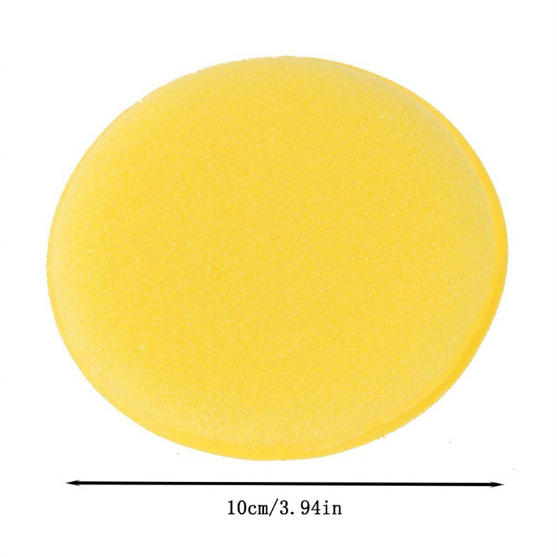 12 tk 6 tk autovaha aplikaator ümmarguse kujuga käsnaga vahatav poleerimisvaht ülipehmed padjad puhastele autodele laos olevatele puhastustööriistadele