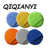 Tampă de spumă cu burete compus din microfibră de 6 inch pentru tampoane aplicatoare de ceară pentru lustruit automat