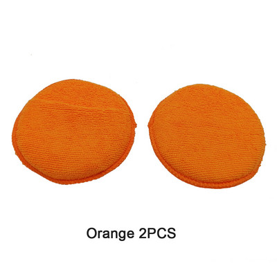 Tampă de spumă cu burete compus din microfibră de 6 inch pentru tampoane aplicatoare de ceară pentru lustruit automat