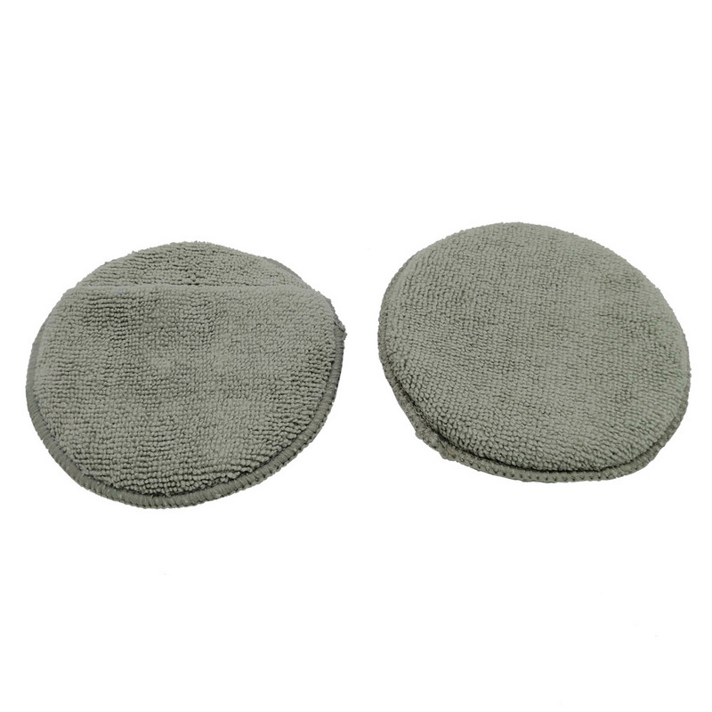 Tampă de spumă cu burete compus din microfibră de 6 inch pentru tampoane aplicatoare de ceară pentru lustruit automat